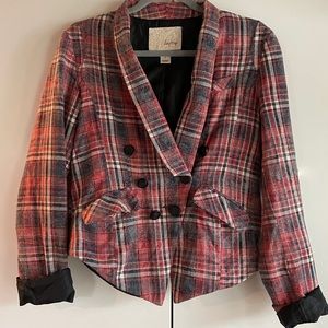 Daytrip Plaid Blazer